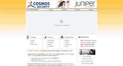 Desktop Screenshot of cosmossecurity.com
