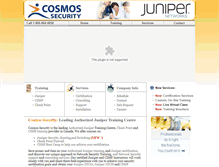 Tablet Screenshot of cosmossecurity.com